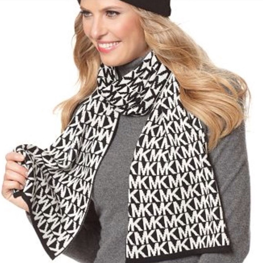 Michael Kors Monogram Reversible Scarf